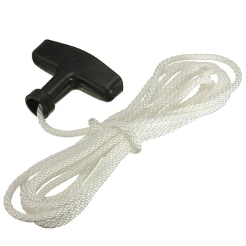 1,3 м 3/4/5 мм, Универсална писалка за косачки за трева, Пусков кабел, кабел, акумулаторни или бензинови дръжка за двигателя, шнур