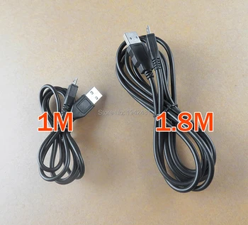 1 бр. висок клас USB-зарядно устройство с дължина 1 м 1,8 м кабел за синхронизация на данни, кабел за безжична Bluetooth-съвместим контролер PS4