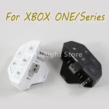 1 бр. за Xbox X series/S адаптер Високоговорители слушалки Усилвател на гласово управление със закъснение Преобразуване слушалки Корона 3,5 мм XBOXONE