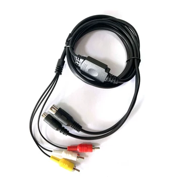 10 бр. AV кабел, захранващ кабел аудио-видео за Sega MD1 MD2 за PCE за игралната конзола NEOGEO