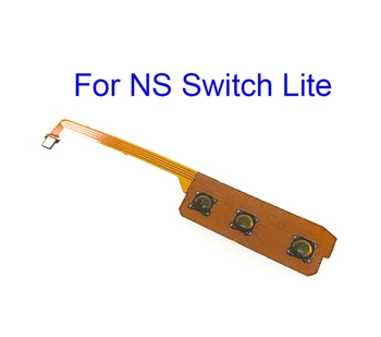 10 бр. сменяеми кабел за Nintend Switch Lite за игрова конзола NS Lite Бутон за включване изключване гъвкав кабел