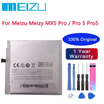 100% Оригинален BT56 Сменяеми батерии За Meizu Meizy MX5 Pro/Pro 5 Pro5 M5776 3050 ма висок Клас Батерия за телефона Bateria