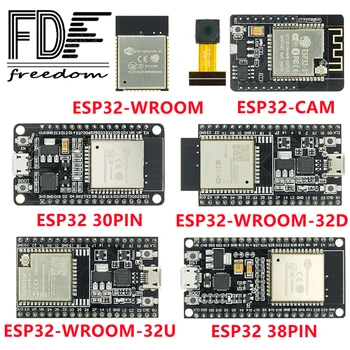10ШТ ESP-32S ESP-WROOM-32 ESP32 ESP-32 Bluetooth и WIFI Двуядрен процесор, НОВ с ниска консумация на енергия MCU ESP-32