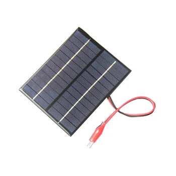 12 В 2 W слънчев Панел със зарядно Устройство Мощност САМ модул слънчева батерия Водоустойчив за автомобилни лагери на открито