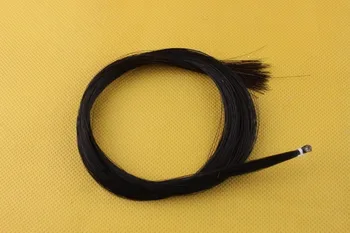 12 чилета черно конски косъм Косми от конска опашка Коса от скрипичного лук коса монголски коне
