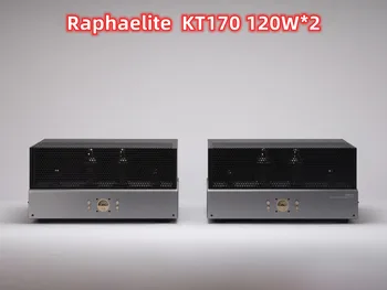 120 W * 2 Рафаэлитовый нов двутактов имейл клиенти задна каскада KT170, честотен обхват: 5 Hz ~ 80 khz, KT170 * 4, 6H8C * 4, GZ34*2