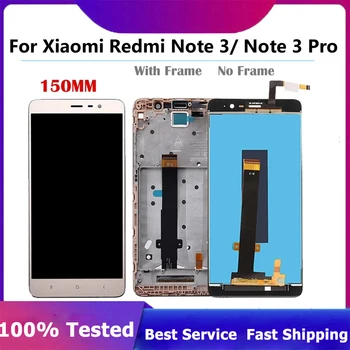 150 мм, НОВ LCD Дисплей За Xiaomi Redmi Note 3 С чувствителен на Допир Екран, LCD дисплей, Панели, Дигитайзер, Панел, Аксесоар За Таблета, За Redmi Note3