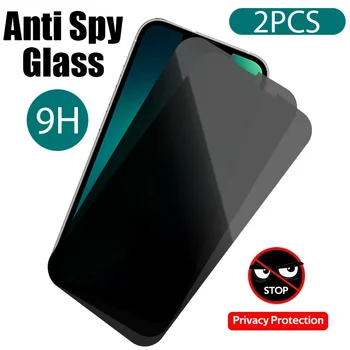 2 ЕЛЕМЕНТА anti-spyware Стъкло За iPhone 13 12 Pro Max Mini 8 7 Plus 6S Защитно Фолио за Екран за Поверителност за iPhone 14 11 Pro XS Max X XR SE 2020