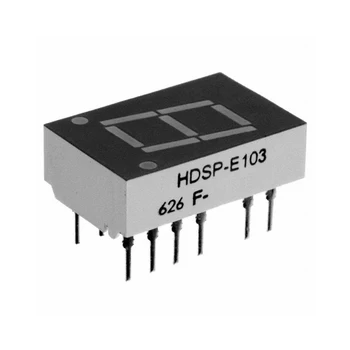 2 елемента HDSP-E103 Червен 0,43-инчов 7-сегментен led дисплей, цифров клиенти модул с общ катод, 10-пинов