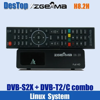 2022 ZGEMMA H8.2H Сателитен телевизионен приемник Linux Enigma2 Рецептор DVB-S2X + DVB-T2/C H2.65 HD 1080P Цифров сателитен приемник