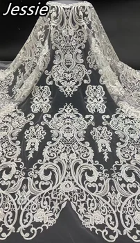 2023 Нов Бял Европейски Дворец, Благородна модни лейси кърпа с ръчно бродирани, дантелено вечерна рокля Чонсам