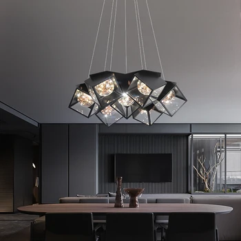 2023 Скандинавски led таван полилей за спални, хол, трапезария, кухня, висящи лампи Gypsophila блясъкът варира, модерна Подвесная лампа