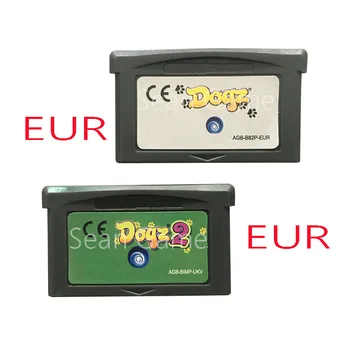 32-битовата карта касета за преносими конзолни видео игри Dogz и Dogz 2 версии, първата колекция