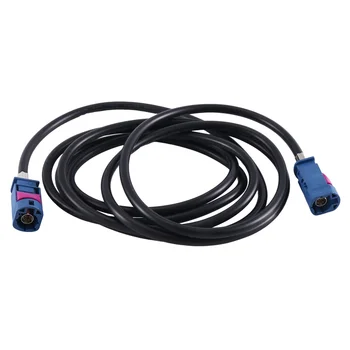 4-Пинов кабел HSD C-C Тип HSD Конектора към конектора за автомобилната аудиокамеры Теглене на кабели, LVDS кабела