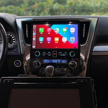 4G LET Android Кола За Toyota Alphard 30 Vellfire 30 2015-2019 GPS Навигация Главното устройство Мултимедиен Плеър АвтоРадио Магнетофон