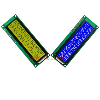5V 1БР-Голям LCD дисплей 1602 16X2 Най-Големият символ в Голям Размер, Жълто-Зелен Екран на Модула на Дисплея Паралелен 122*44 мм HD44780 LMB162GBY
