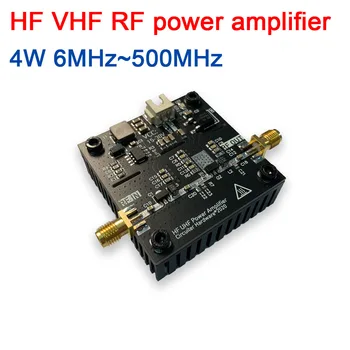 6 Mhz-500 Mhz 4 W HF VHF UHF RF усилвател на мощност с Висока Честота, За да шунка радио FM Уоки токи, къси вълни 433 М 315 М