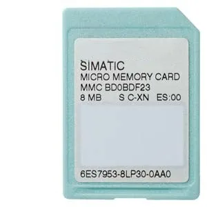 6ES7953-8LL31-0AA0 SIMATIC S7, карта памет micro P. S7-300/C7/ET 200, 3, 3V Nflash, 2 MB, абсолютно нова и оригинална