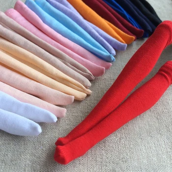 8 чифта разноцветни чорапи-къси чорапи за Blyth, Momoko, Azone, Barbies 1/6, дрехи за кукли, аксесоари
