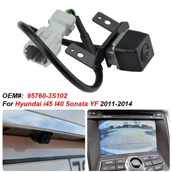 95760-3s102 957603s102 carro para 2011-2014 hyundai i45 i40 sonata yf безжичната câmera de visão traseira câmera reversa back up câmera de