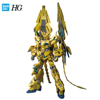 Bandai Истински аниме-модел Gundam Garage Kit Серия HG 1/144 Фигурка RX-0 Еднорог Гандам 03 Phenex Режим на унищожение Разказ версия.