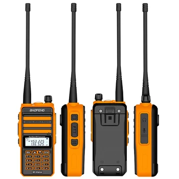 BaoFeng X3PLUS Водоустойчива IP67 Преносима Радиостанция BF-X3plus Висока Мощност на Далечни разстояния Трибандов CBHam Двустранно Радио КВ, UHF, VHF Предавател
