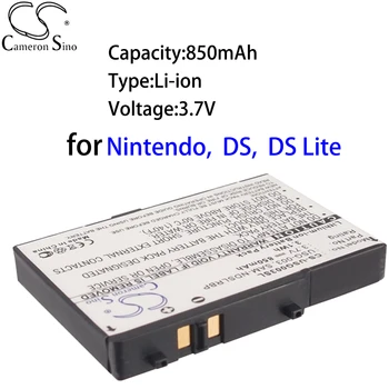 Cameron Sino за Nintendo DS, DS Lite Li-ion 3,7 На 850 mah