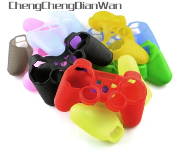 ChengChengDianWan 2 бр./лот, цветни избрания от силиконов калъф за игрален контролер за PS3