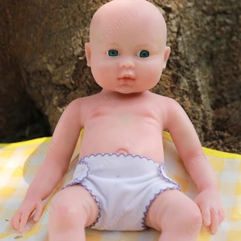 COSDOLL Нова Кукла Beby 46 см 2,65 кг, Силиконови Кукли Reborn Бебе За Цялото Тяло, Реалистични Кукли Ръчно изработени, Водоустойчив Мека На Допир Играчка, Подарък