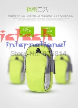 dhl или ems 100шт 5,5 инча Спортна превръзка от неопрен за бягане във фитнеса за мобилни телефони bag-държач Спортни чанти за туризъм на открито