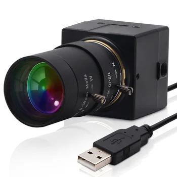 ELP 1.3 MP Aptina CMOS HD Черно-бели Черно-Бял с 2.8-12 мм варифокальный CS Обектив OTG UVC 38*38 мм Мини-уеб камера USB-Камера за Телескоп