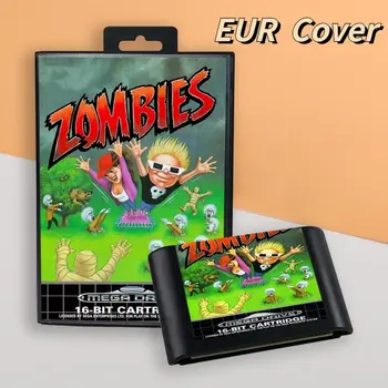 for Зомбита EUR cover 16-битов ретро игри касета за конзоли за игри Sega Genesis Megadrive