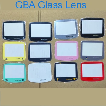 GBA Стъклен екран, обектив за видео игра конзола GBA, резервни части за ремонт на