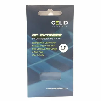 GELID GP EXTREME 1,5 мм 80X40 PC CPU Охлаждане на радиатора на GPU Северен и Южен мостове видео карта Топлопроводимост Термопластичной панел W/MK12