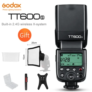 Godox TT600S GN60 2,4 G Безжична X Системна Камера Светкавица Speedlite за Sony MI Гореща Обувка Помещение a7II a7 a7r a7s A6000 A6300 A7M