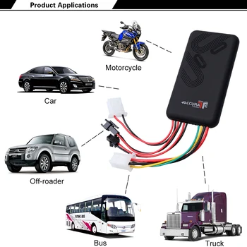 GPS GSM GPRS тракер GT06 за кола ACC анти-кражба аларма двустранния повикване автомобилен gps тракер GT06 с модул GPS приложение за дистанционно управление