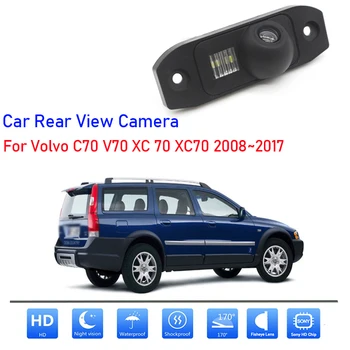 HD Резервната камера за задно виждане за Volvo C70 V70 XC 70 XC70 2008 ~ 2015 2016 2017 Водоустойчив резерв парковочная камера за задно виждане нощно виждане