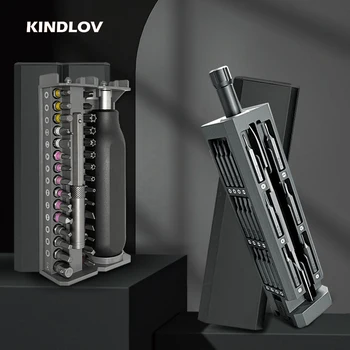 KINDLOV Набор от Магнитни Отвертки Multi-spec S2 Отвертка Многофункционален Комплект За Мобилен Телефон Домакински Ремонт на Ръчни инструменти