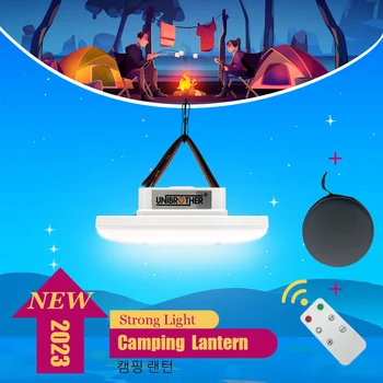 Led акумулаторна лампа за къмпинг 13500 mah с магнит, Силен Светлинен увеличение, Преносими лампи, Осветление за палатки, Осветление за ремонт