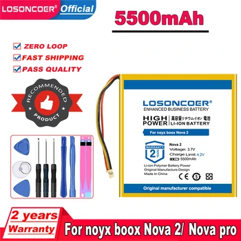 LOSONCOER 5500 mah GSP259298 Батерия За Noyx Boox Nova 2/Boox Nova Nova Pro + Безплатни инструменти