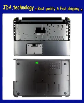 MEIARROW Новост За Toshiba S50D-A S50-A S55D-A S55-A на горния капак, подложки за ръце bezel клавиатура H000056410 + Долна капачка на основния корпус