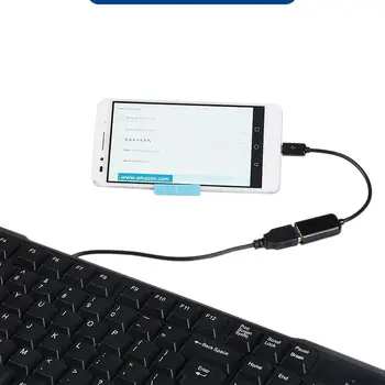Otg Удобен, ултра надежден удължава USB кабел, Многофункционален кабел Ефективен модерен иновативен адаптер Компактен