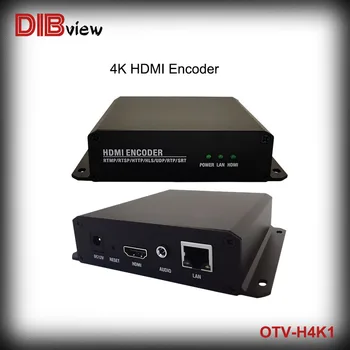 OTV-H4K1 1-канален 4K H. 265 HDMI IPTV видео с пряко излъчване SRT media encoder