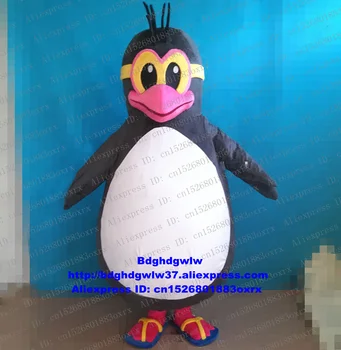 Penuins Костюм талисман на Пингвин за възрастни, костюм мультяшного характер, рекламирующий бизнес, насърчаване на бизнеса zx1789