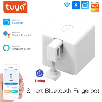 Sasha WIFI Fingerbot Plus Тласкач Умен Дом Bluetooth, Finger Robot Превключвател Таймер Приложението Гласов Контрол, за да Добавите Хъб Работа С Алекса Google