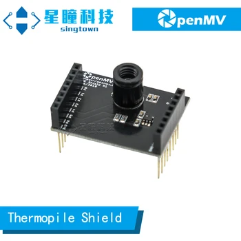 SingTown OpenMV Thermopile Shield Истински - Инфрачервена тепловизионное изображение MLX90621 с резолюция 16x4 се Прилага към OpenMV4 3 Cam H7 Plus M7