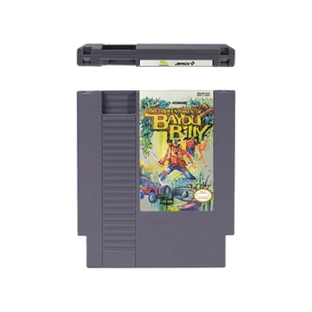 The Adventures of Bayou Billy - 8-битова игра касета с 72 на контакти за NES игрова конзола