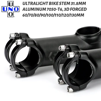 UNO Ultralight Велосипеден Прът 7 Градуса 31,8 мм Kalloy King Пръти AL7050 60 70 80 90 100 110 120 130 мм, МТВ Пътен Велосипеден Волана Прът