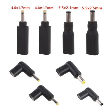 USB конектор Тип C за да се свържете с постоянен работен ток 4,0x1,7 мм, 4,8x1,7 мм 5,5x2,1mm 5,5x2,5 мм Жак Адаптер за зарядно устройство за фен на led Рутер