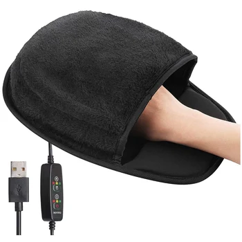 USB Топло за Ръце, Подложка За Мишка С Подгряване, Зимата на Топло Подложка За Мишка, Калъф За Затопляне на Ръце, Мек Плюш